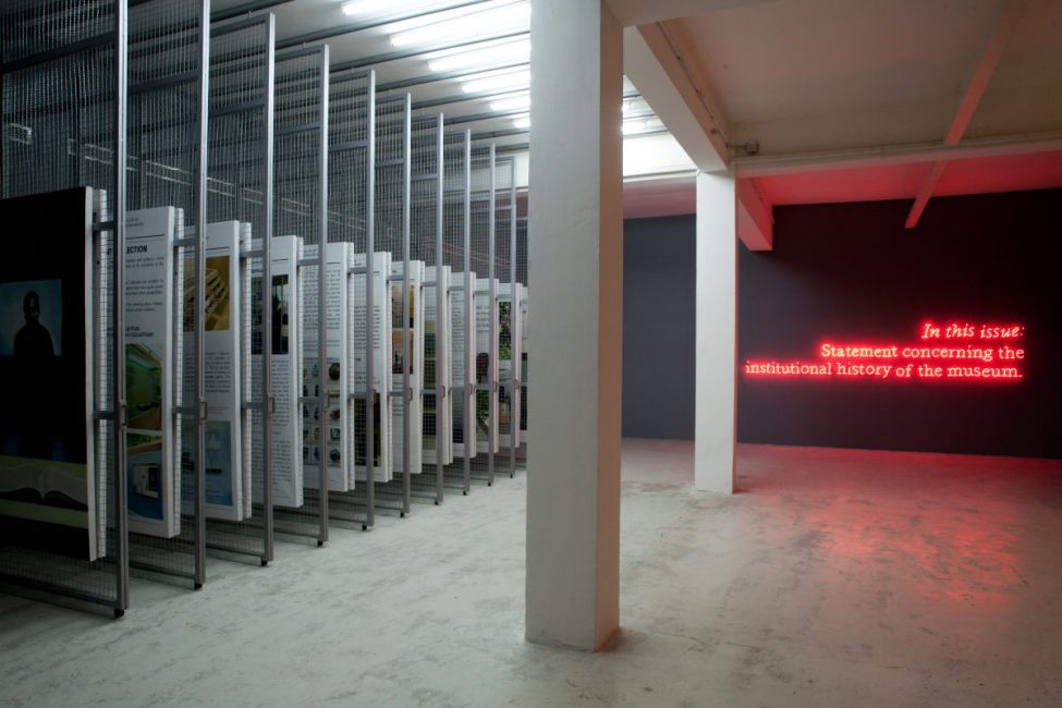 In this issue, 2012, installation view, Beirut Art Center, Beirut, Lebanon